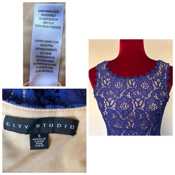 City Studio Lace Dress - Picture 4 of 4